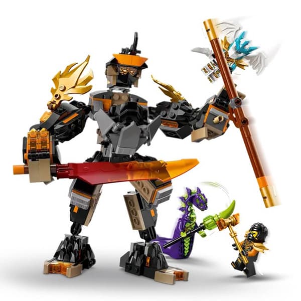 LEGO® Ninjago® Cole''s Mission Mech & Dragon Zane Building Kit