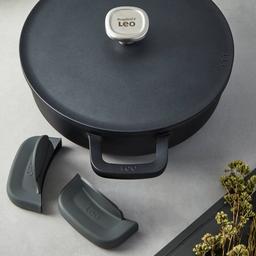 BergHOFF Phantom Nonstick 11in. Ceramic Covered Saute Pan