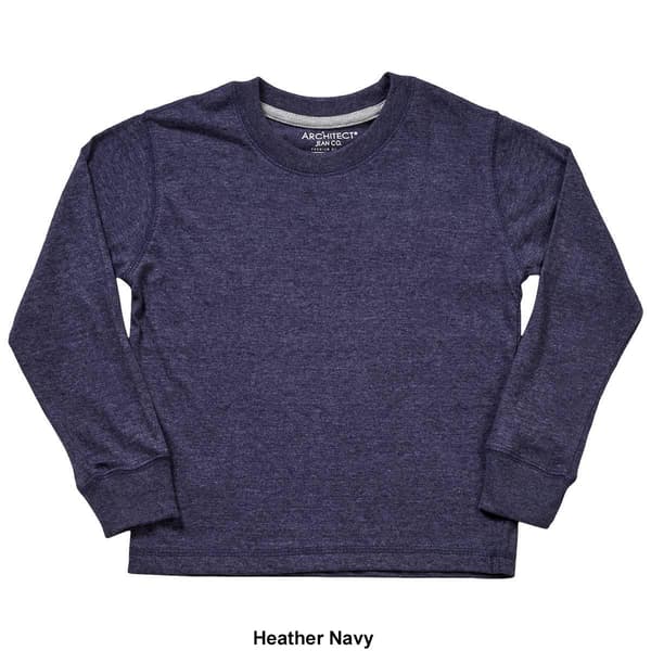 Boys (4-7) Architect® Jean Co. Long Sleeve Crew Neck Tee