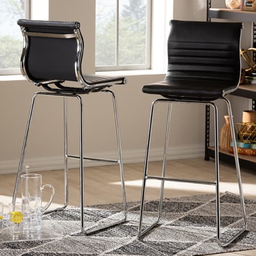 Baxton Studio Giorgio Counter Stools - Set of 2