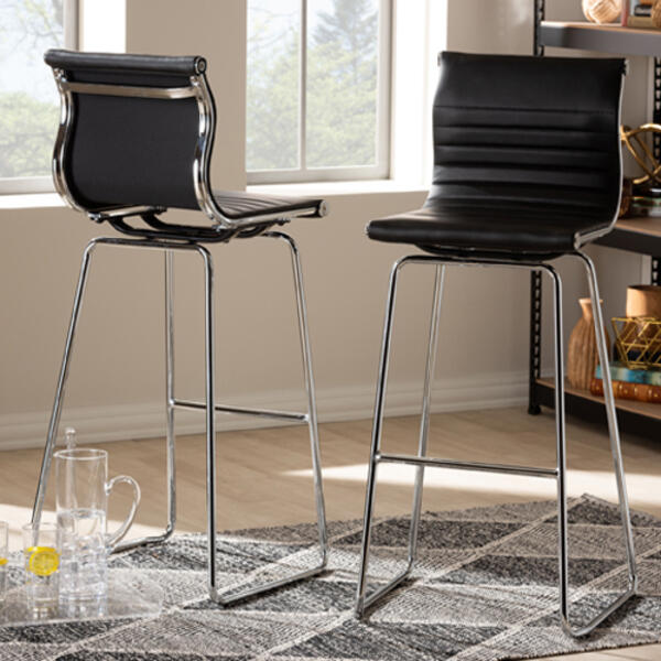 Baxton Studio Giorgio Counter Stools - Set of 2 - image 