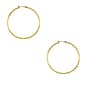 Anne Klein Gold-Tone Hoop Pierced Earrings - image 1