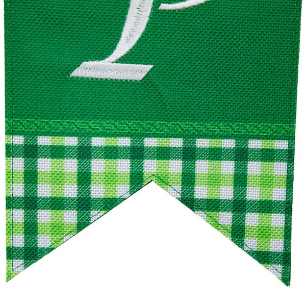 Northlight Seasonal St. Patrick''s Swallowtail Flag Wall Banner