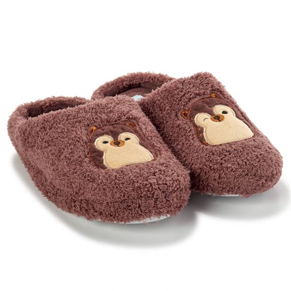 Girls Squishmallows&#40;tm&#41; Hans the Hedgehog Fuzzy Slippers - image 