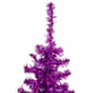 Northlight Seasonal 4ft. Pre-Lit Purple Tinsel Christmas Tree - image 4