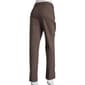 Plus Size Briggs Pull On Millennium Gingham Pants - Black/Tan - image 2