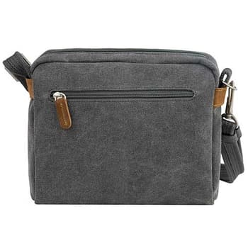 Travelon Anti-Theft Heritage Cross Body Travel Totes, Pewter