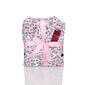 Womens White Mark 3pc. Grey Cheetah Pajama Set - image 4