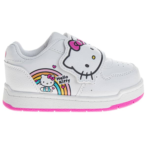 Little Girls Hello Kitty® Hook and Loop Fashion Sneakers