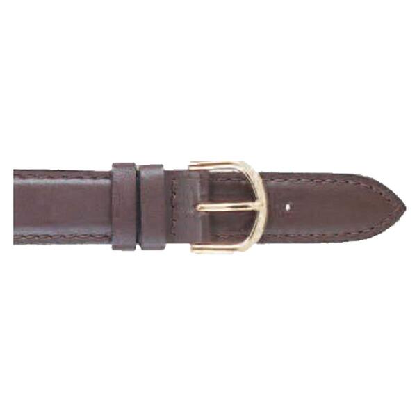 Unisex Watchbands 2 Go Long Padded Calfskin Brown Watchband - image 