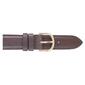 Unisex Watchbands 2 Go Long Padded Calfskin Brown Watchband - image 1