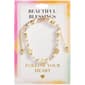 Beautiful Blessings Gold-Tone Pearl Heart Bracelet - image 1