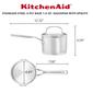 KitchenAid&#174; Stainless Steel 3-Ply Base 1.5qt. Saucepan - image 2