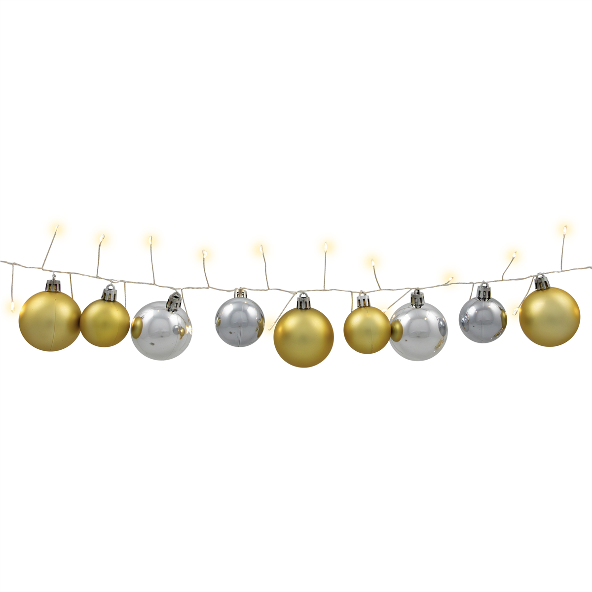 Northlight 3.75ft. Ornament String Light Christmas Garland