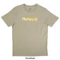Young Mens Hurley Ombre Logo One & Only Short Sleeve Tee - image 7