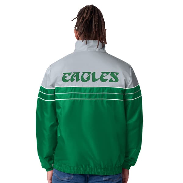 Mens Starter&#174; Retro Eagles Game Changer Windbreaker Jacket