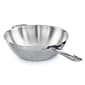 BergHOFF Helix Stainless Steel 12in. Wok Pan w/ Glass Lid - image 2