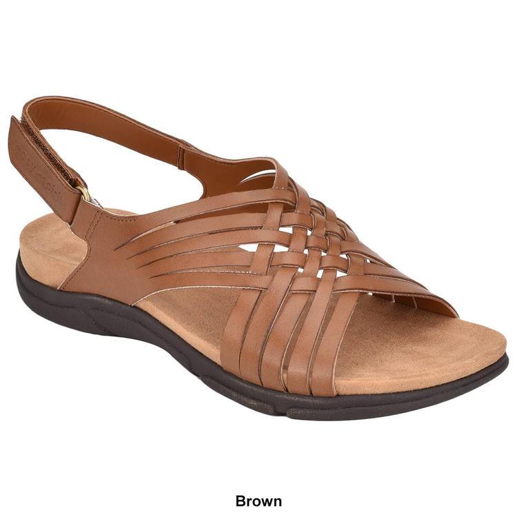 Womens Easy Spirit Mar Strappy Slingback Sandals