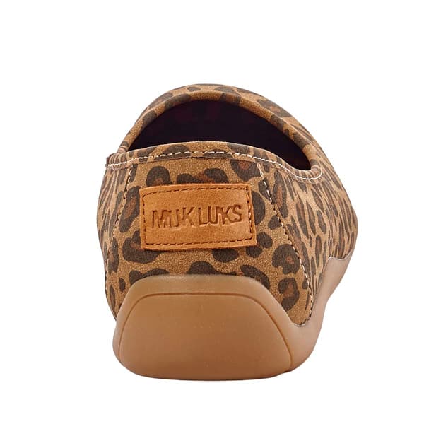Womens MUK LUKS Solana Leopard Skimmer Flats