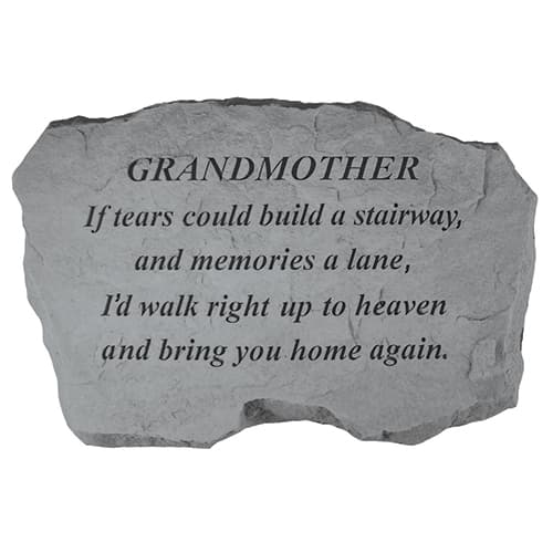 Grandmother Family Memories Stone - image 