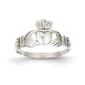 Gold Classics&#40;tm&#41; 14kt. White Gold Claddagh Ring - image 1