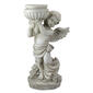 Northlight Seasonal 17in. Angel Cherub Holding a Bird Bath Statue - image 1