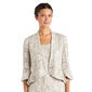 Womens R&M Richards 2pc. 3/4 Bell Sleeve Lace Jacket Midi Dress - image 5