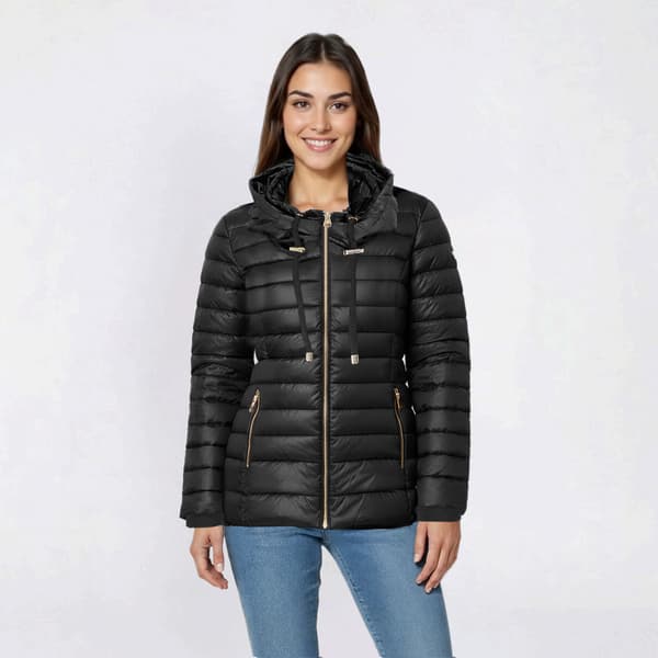 Womens Jessica Simpson Packable Puffer Jacket - image 