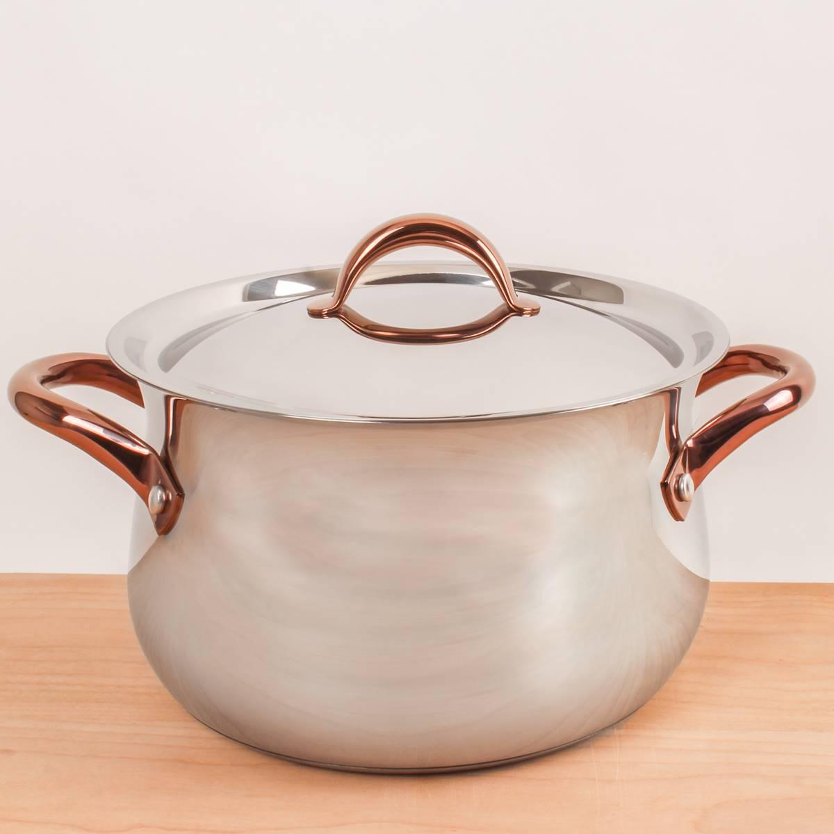 BergHOFF Ouro Stainless Steel 9.5in. Stockpot w/ Lid
