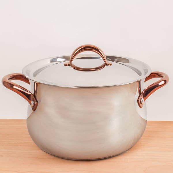BergHOFF Ouro Stainless Steel 9.5in. Stockpot w/ Lid