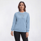 Womens Top Stitch by Morning Sun Snow Wrap Fleece Sweatshirt - image 1
