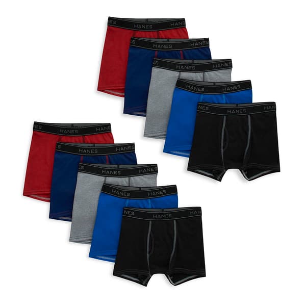 Boys &#40;8-20&#41;  Hanes Ultimate&#40;R&#41; 10pk. Boxer Briefs