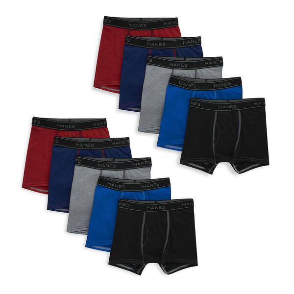 Boys &#40;8-20&#41;  Hanes Ultimate&#40;R&#41; 10pk. Boxer Briefs - image 