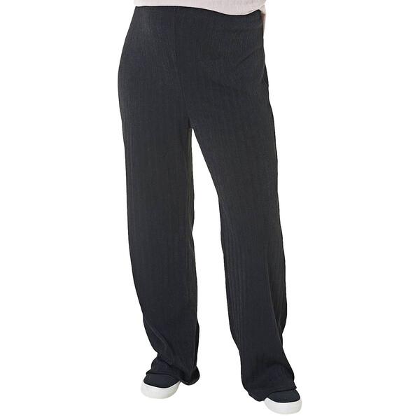 Womens Due Time Pull On Cozy Rib Knit Casual Maternity Pants - image 
