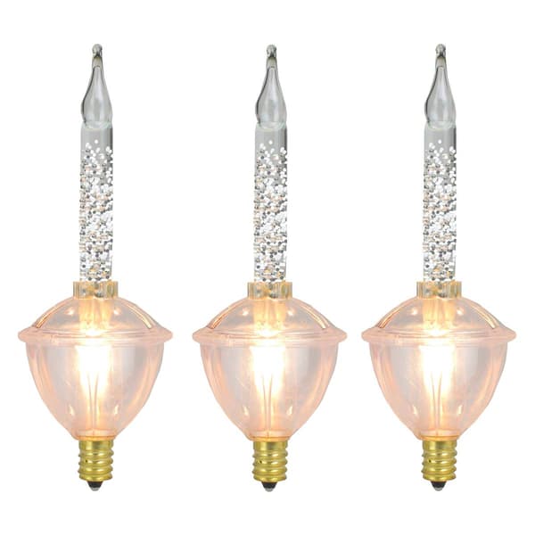 Northlight Seasonal 3pk. C7 Retro Bubble Light Replacement Bulbs - image 