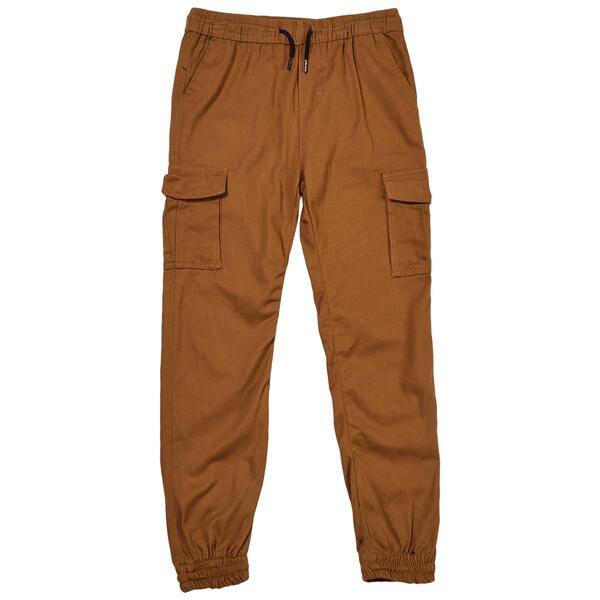 Boys (8-20) Brooklyn Cloth(R) Cargo Pocket Twill Joggers - image 