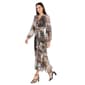 Womens R&M Richards Long Sleeve Faux Wrap Dress - image 1