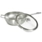 BergHOFF Graphite Stainless Steel 11in. Wok Pan w/ Glass Lid - image 3