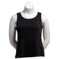 Womens Preswick & Moore&#174; Shirring Solid Tank Top - image 2