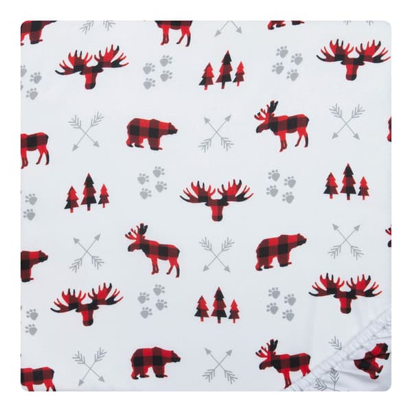 Sammy & Lou Lumberjack 2pk. Fitted Crib Sheet Set