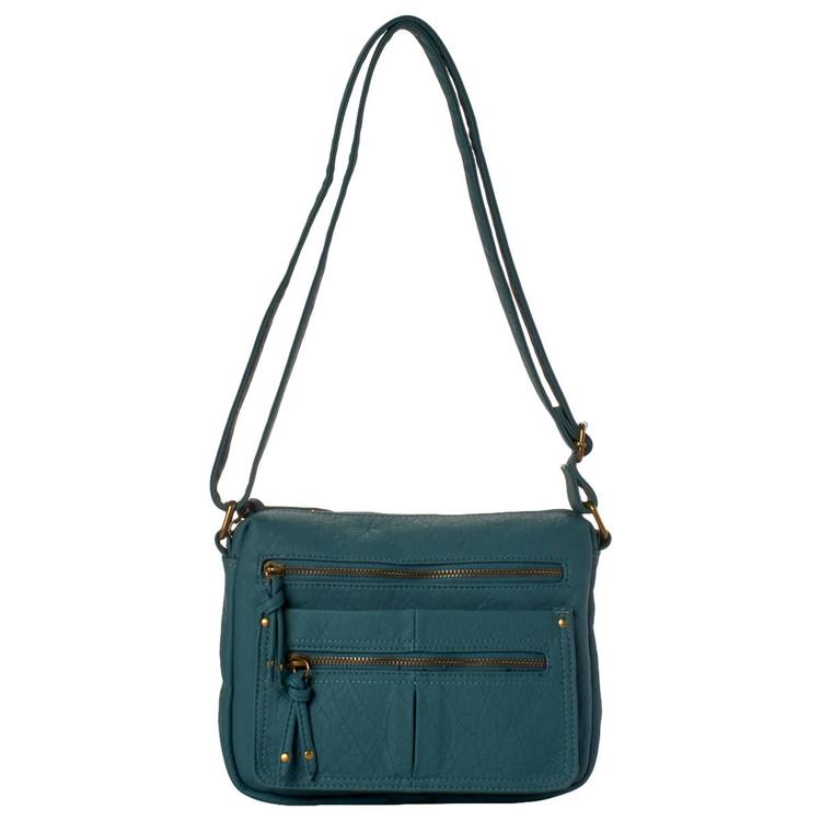 Bueno Elephant Washed Top Zip Crossbody
