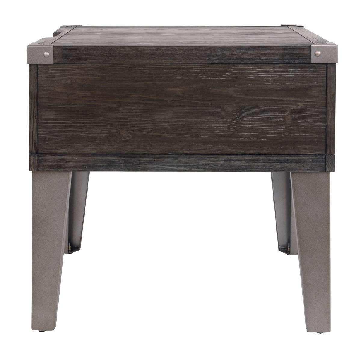 Signature Design by Ashley Todoe End Table with USB Ports