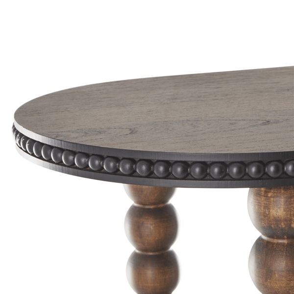 9th & Pike® Traditional Brown Wood Console Table