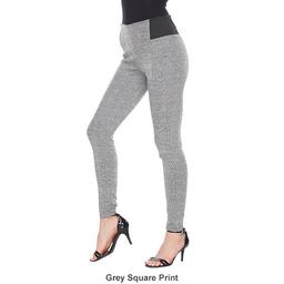 Womens White Mark Jacquard Slim Pants