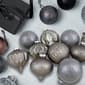 Northlight 12ct. Silver & Neutral Glass Ball Christmas Ornaments - image 3