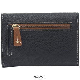 Womens Stone Mountain Cornell Small Trifold Wallet