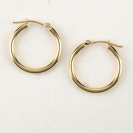 Candela 14kt. Yellow Gold 20mm Hoop Earrings