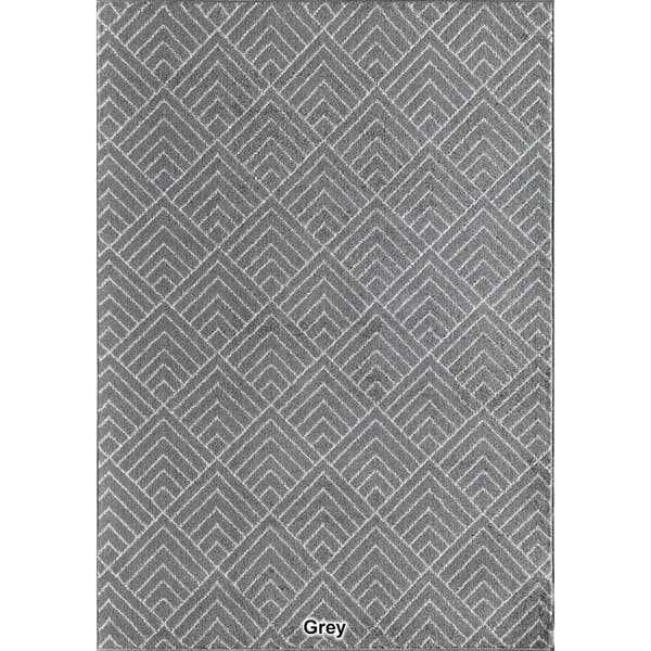 Mason Brooks Azure Deco Geometric Contemporary Area Rug