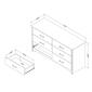 South Shore Fusion 6 Drawer Double Dresser - image 7