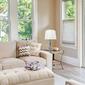 Lalia Home Classix Glass Dollop Table Lamp w/White Fabric Shade - image 7